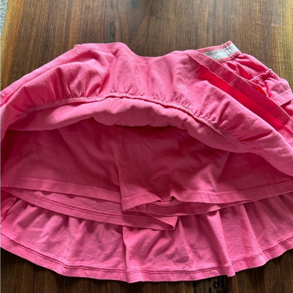 Mini Boden pink skirt / skort with sparkle band detail. Size 13-14Y. - Picture 5 of 5